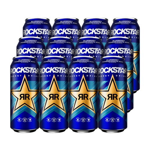 Rockstar energy drink mirtillo - energy,