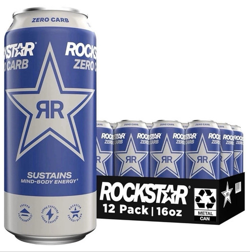 Rockstar zero carb energy - carb,
