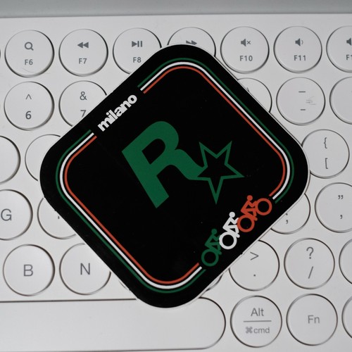 Rockstar games sticker red - sticker,