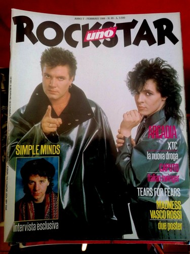 Rockstar 1986 simple minds - rockstar,