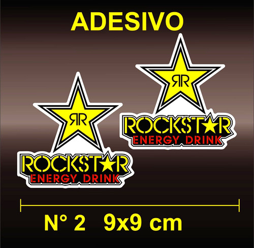 Adesivi sticker rockstar - sticker,