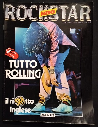 Rivista rockstar uno primo - rivista, uno-primo