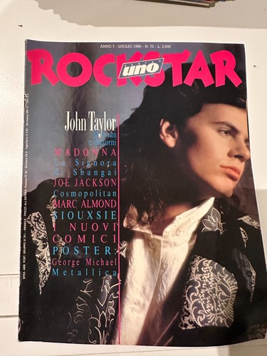Rivista rockstar 1986 - rivista,
