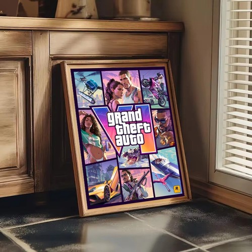 Poster grand theft - theft, auto
