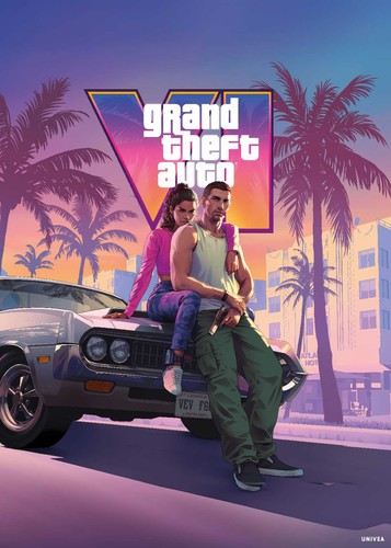 Gta affiche jeux vidéo - gta, vi